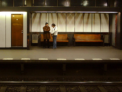 underground station möckernbrücke, berlin